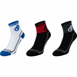 Sensor RACE LITE 3 PACK Cyklistické ponožky, mix, velikost 6-8