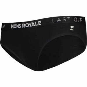 MONS ROYALE FOLO BRIEF W Dámské merino kalhotky, černá, velikost M