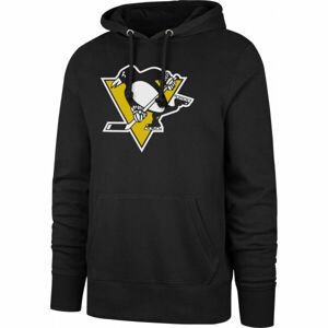 47 NHL PITTSBURGH PENGUINS IMPRINT BURNSIDE HOOD Klubová mikina, černá, velikost L