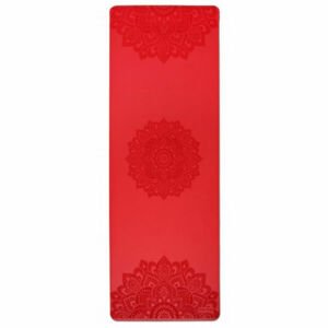SHARP SHAPE PU YOGA MAT BLOSSOM Jogamatka, červená, velikost
