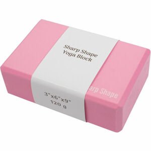 SHARP SHAPE YOGA BLOCK Jóga blok, růžová, velikost UNI