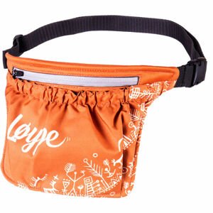 Løype PET TRAINER TREAT BAG Uzavíratelný pamlskovnk, oranžová, velikost