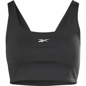 Reebok WOR RIB BRALETTE Dámská podprsenka, černá, velikost S