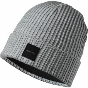 Atomic ALPS KNIT BEANIE Unisex čepice, šedá, veľkosť UNI