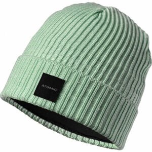 Atomic ALPS KNIT BEANIE Unisex čepice, zelená, veľkosť UNI