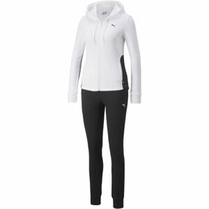 Puma CLASSIC HOODED SWEAT SUIT Dámská teplákovka, černá, velikost