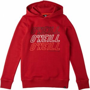 O'Neill ALL YEAR SWEAT HOODY Chlapecká mikina, červená, velikost 140