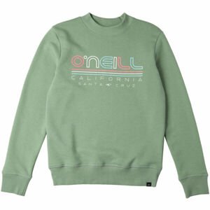 O'Neill ALL YEAR CREW SWEATSHIRT Dívčí mikina, světle zelená, velikost 140