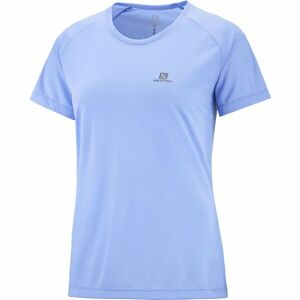 Salomon CROSS REBEL SS TEE W Dámské triko, světle modrá, velikost S