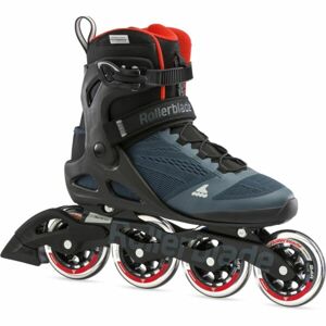 Rollerblade MACROBLADE 90 Pánské inline brusle, tmavě modrá, velikost