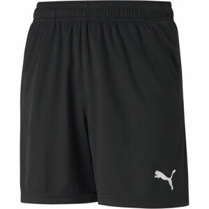 Puma TEAMRISE TRAINING SHORTS JR Chlapecké fotbalové kraťasy, černá, velikost 152