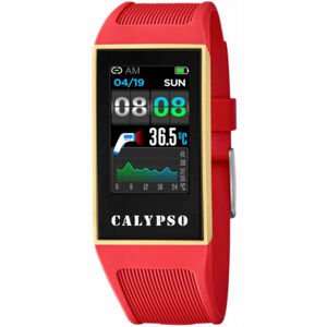 CALYPSO SMARTIME Fitness náramek, červená, velikost