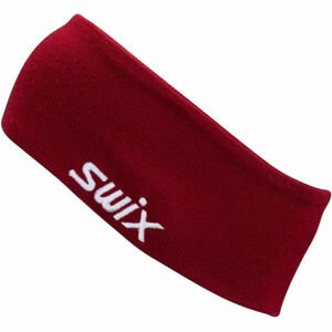 Swix TRADITION Pletená čelenka, červená, velikost 58