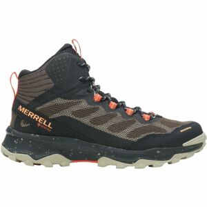 Merrell SPEED STRIKE MID GTX Pánské outdoorové boty, khaki, velikost 43.5