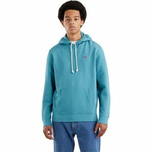 Levi's NEW ORIGINAL HOODIE CORE Pánská mikina, tyrkysová, velikost L