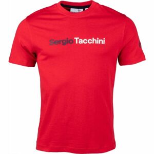 Sergio Tacchini ROBIN Pánské tričko, červená, veľkosť S