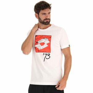 Lotto TEE LOSANGA PLUS V Pánské tričko, bílá, velikost XXL