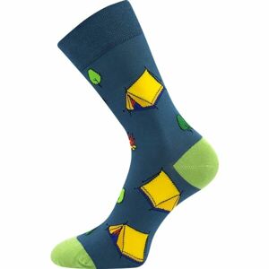 Lonka CAMP Unisexové ponožky, tmavě zelená, velikost 35-38