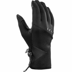 Leki TRAVERSE Unisexové rukavice na běžky, černá, velikost