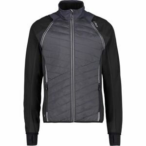 CMP MAN JACKET Pánská hybridní bunda, černá, velikost