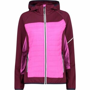 CMP WOMAN JACKET Dámská hybridní mikina, růžová, veľkosť 36