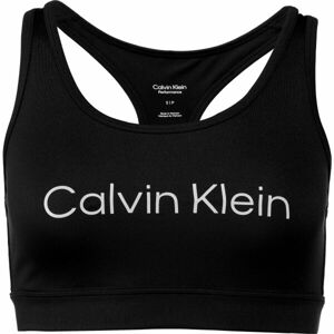 Calvin Klein MEDIUM SUPPORT SPORTS BRA  Dámská podprsenka, černá, velikost