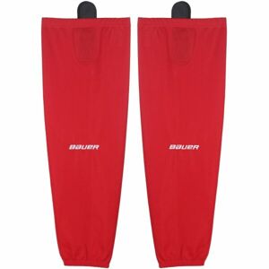 Bauer FLEX STOCK HOCKEY SOCK SR Hokejové štulpny, červená, veľkosť L/XL