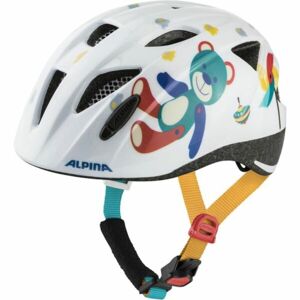 Alpina Sports XIMO Dětská cyklistická helma, bílá, velikost