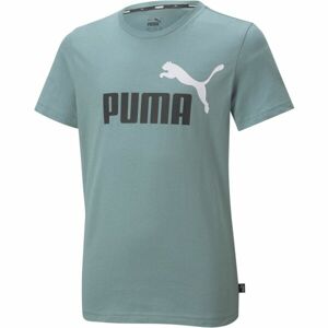 Puma ESS+2 COL LOGO TEE B Dětské triko, modrá, velikost 116
