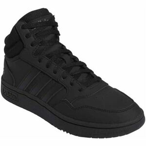 adidas HOOPS 3.0 MID Pánské kotníkové tenisky, černá, veľkosť 42 2/3