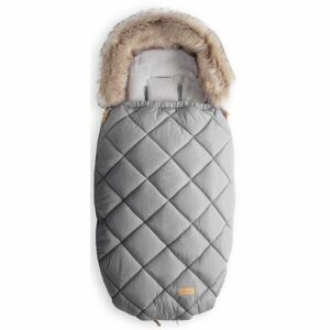 BEZTROSKA FUR BAG 100 cm Fusak, šedá, velikost M