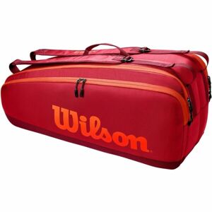 Wilson TOUR 6 Tenisová taška, červená, velikost UNI