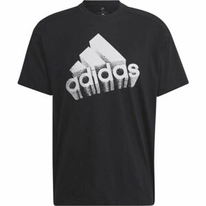 adidas M BL Q3 T Pánské triko, černá, velikost S