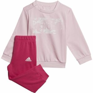 adidas I LIN FT JOG Dětská souprava, růžová, velikost 98