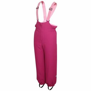 Lewro ARIEL Dětské zateplené kalhoty, růžová, velikost 92-98
