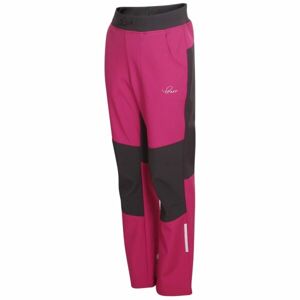 Lewro NORAY Dívčí softshellové kalhoty, fialová, velikost 164/170