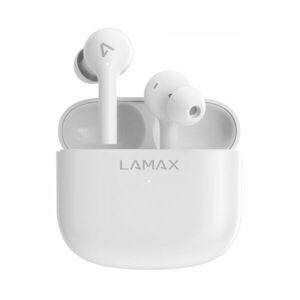 LAMAX TRIMS1 Bezdrátová sluchátka, bílá, veľkosť UNI