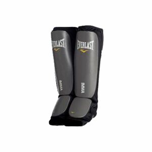 Everlast MMA SHIN GUARDS Chrániče holení, tmavě šedá, velikost S/M