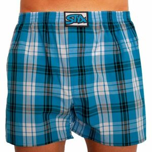Styx MEN'S BOXERS SHORTS CLASSIC RUBBER Pánské trenky, modrá, velikost M