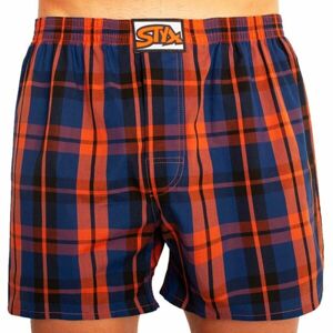 Styx MEN'S BOXERS SHORTS CLASSIC RUBBER Pánské trenky, tmavě modrá, velikost
