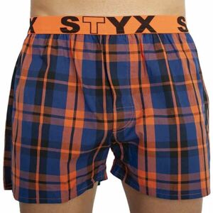 Styx MEN'S BOXERS SHORTS SPORTS RUBBER Pánské trenky, tmavě modrá, veľkosť M