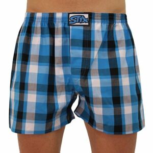 Styx MEN'S BOXERS SHORTS CLASSIC RUBBER Pánské trenky, světle modrá, velikost S