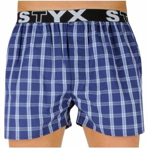 Styx MEN'S BOXERS SHORTS SPORTS RUBBER Pánské trenky, modrá, velikost M