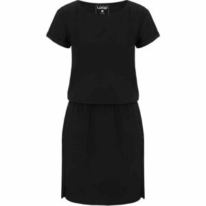 Loap UBRINA Dámské šaty, černá, velikost XL