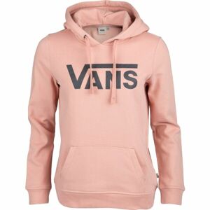 Vans WM DROP V LOGO HOODIE Dámská mikina, lososová, velikost XS