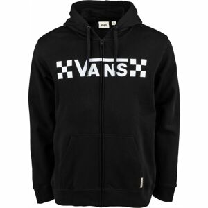 Vans MN VANS CHECK ZIP-B Pánská mikina, černá, velikost XXL