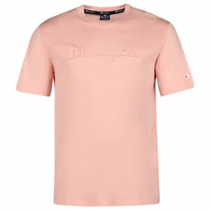 Champion CREWNECK T-SHIRT Pánské tričko, růžová, velikost S