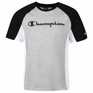 Champion CREWNECK T-SHIRT Pánské tričko, šedá, veľkosť S