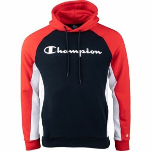 Champion HOODED SWEATSHIRT Pánská mikina, červená, veľkosť L