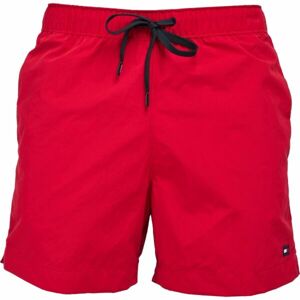 Tommy Hilfiger MEDIUM DRAWSTRING Pánské plavecké šortky, červená, velikost XXL